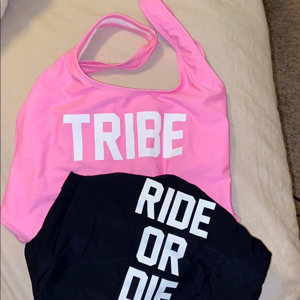 Tribe One piece + RIDE OR DIE one piece suit
